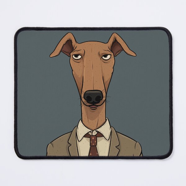 Item preview, Playful Human-Like Dog Cartoon Illustration (No. 1) designed and sold by Daniel Reyes.