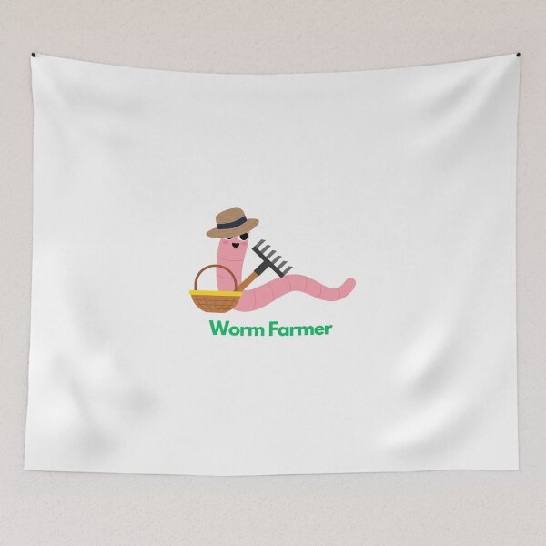 Item preview, Worm Farmer Composting designed and sold by ridnaledesigner.