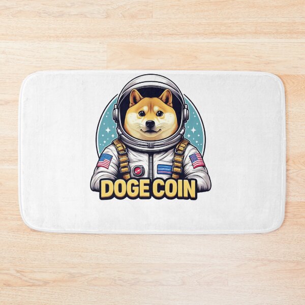 Item preview, Dogecoin To The Moon Rocket  designed and sold by GalaxyGraffiti.