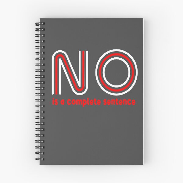 Item preview, No is a complete sentence designed and sold by Colorfulman.