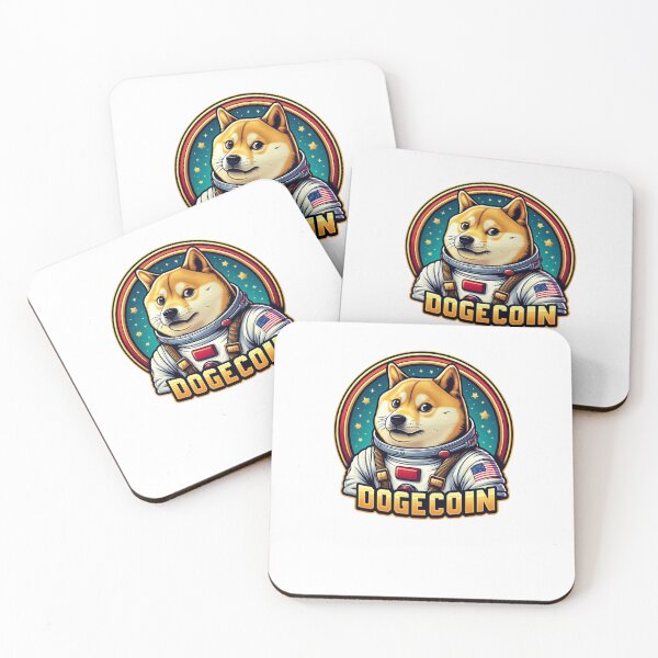 Item preview, Dogecoin To The Moon Rocket  designed and sold by GalaxyGraffiti.