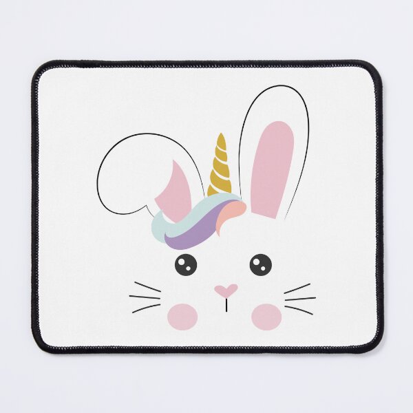 Item preview, Bunnycorn Cute Kawaii with floral crown designed and sold by LionessLove.