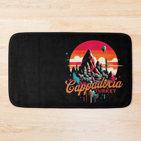 Item preview, Cappadocia Turkey Vibrant Retro Design designed and sold by RedDesignSyc.