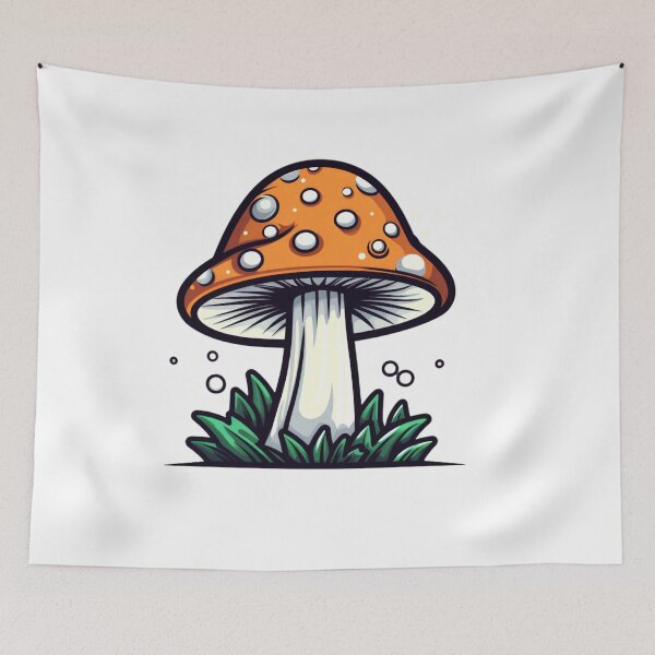 Item preview, Wearable Art: Colorful Tees with Creative Prints and Mushroom Motifs designed and sold by Creation Artful.