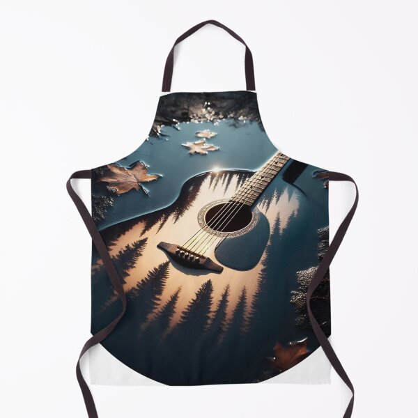 Item preview, Melody of Nature: Enchanting Shadow of the Guitar on Water designed and sold by HAKAN YILDIRIM.