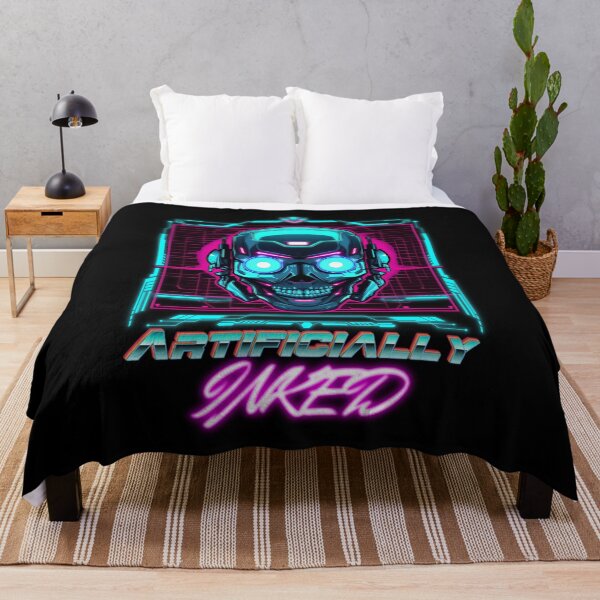 Item preview, Electro Neon Visions: Retrowave Robot Vibes Graphic Tee designed and sold by jesse1conner.