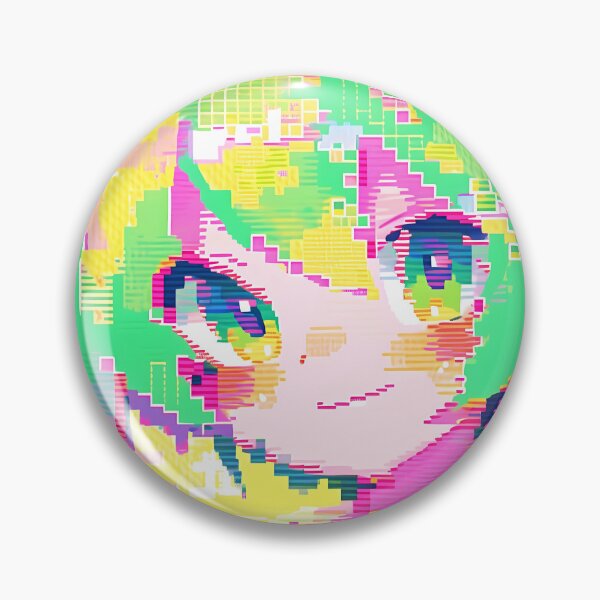 Item preview, Glitchy anime pixel girl- Glitch art designed and sold by octoboobs.