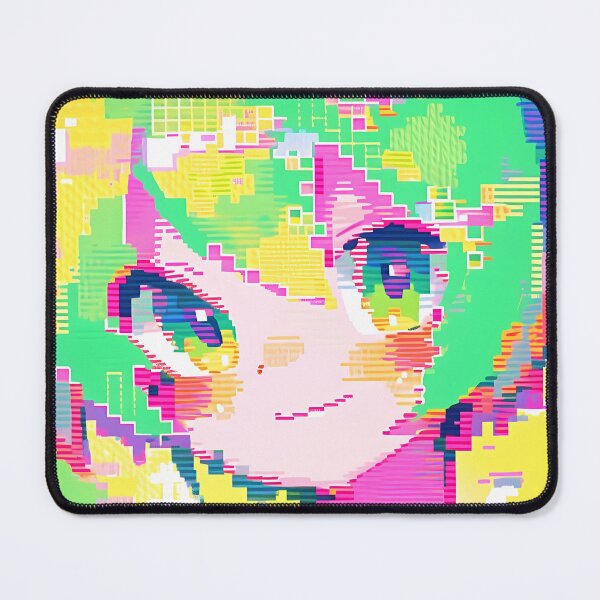 Item preview, Glitchy anime pixel girl- Glitch art designed and sold by octoboobs.