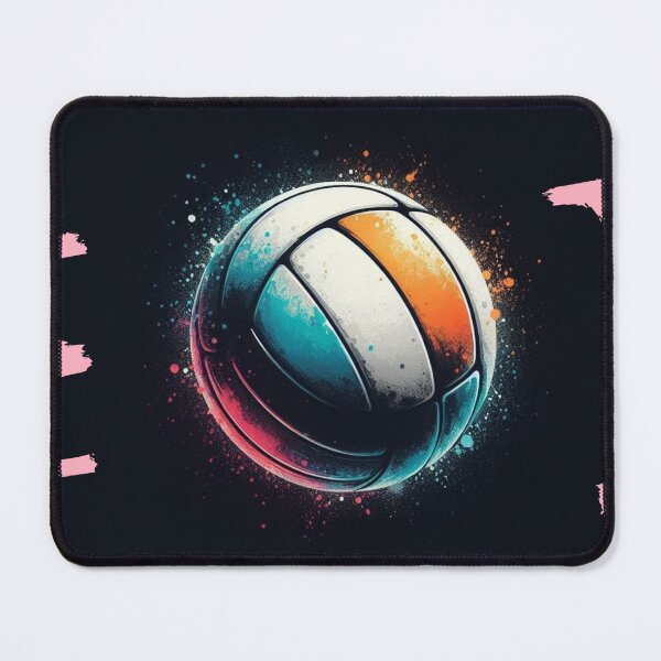 Item preview, ColorSplash Volleyball designed and sold by HeadTurningArt.