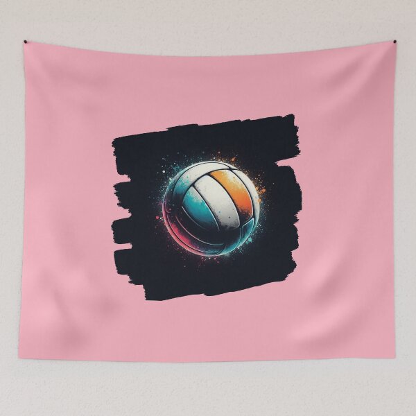 Item preview, ColorSplash Volleyball designed and sold by HeadTurningArt.