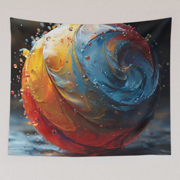Item preview, Prismatic Swirl: The Fluidity Sphere designed and sold by APARTAI EU.
