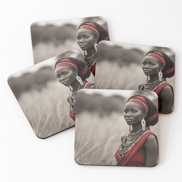 Item preview, Crimson Vigil | Maasai Motherhood designed and sold by Rothnaric.