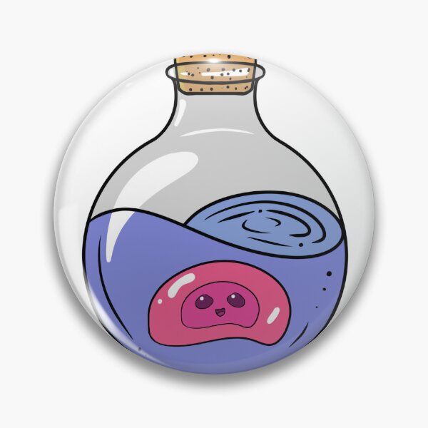 Item preview, A cute slime in a vial designed and sold by scagedrawing.