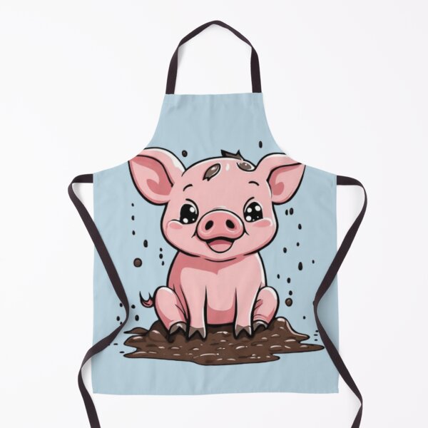 Item preview, Cute pig in a mud designed and sold by Culmika.