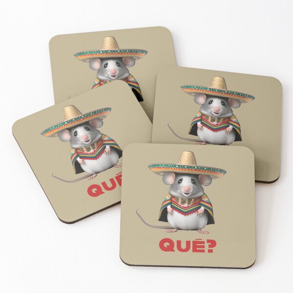 Item preview, That ? Que ? Adorable Latino mouse. designed and sold by La Loca.