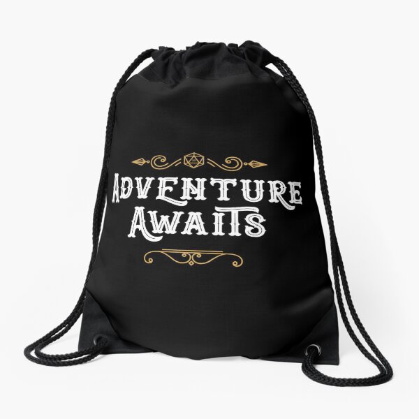 Item preview, Adventure Awaits - D20 Dice Travel Wanderlust Tabletop RPG Gaming designed and sold by pixeptional.