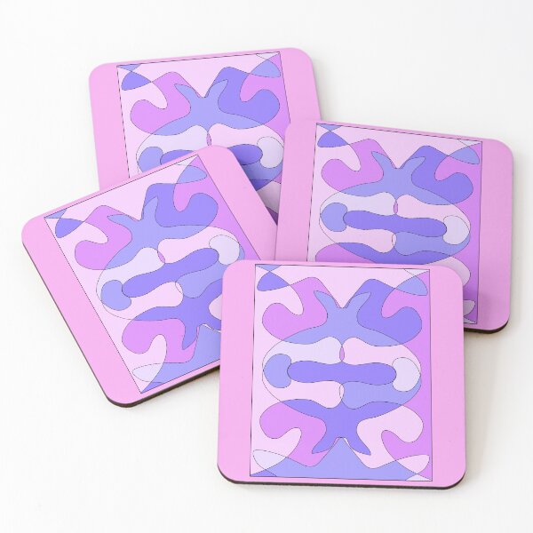 Item preview, patterns with pink and purple tones designed and sold by azet-art.