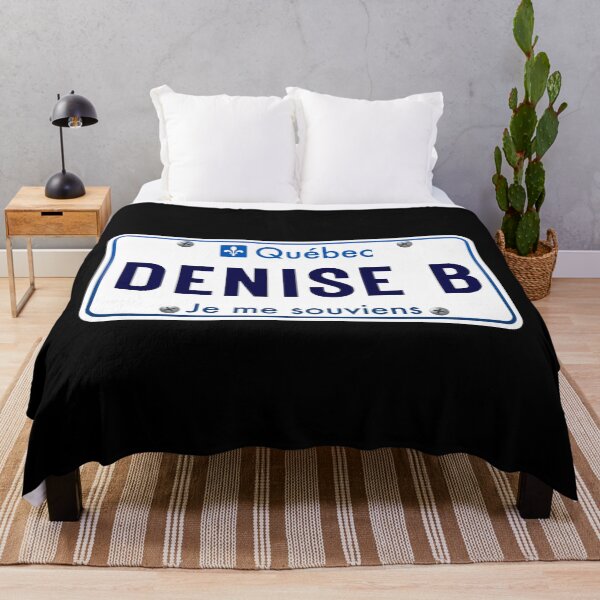 Item preview, Denise Bombardier Quebec Car License Plate Je Me Souviens designed and sold by Quebec-Shop.
