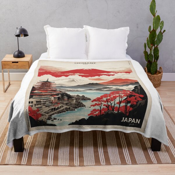 Item preview, Shimane Japan Vintage Poster Tourism  designed and sold by TravelersGems.