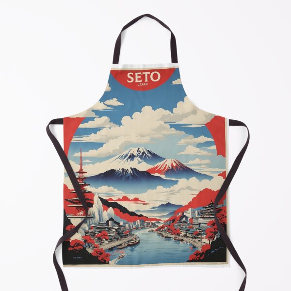Item preview, Seto Japan Vintage Poster Tourism designed and sold by TravelersGems.