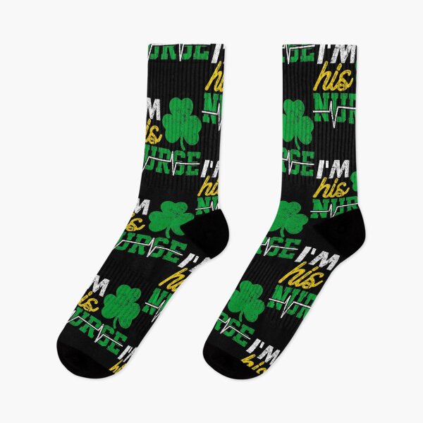 Item preview, Cute Irish Day Nurse Nursing St Patricks Funny Gif designed and sold by BalladOfZeus.