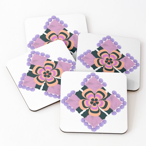 Item preview, Floral Pom Seamless Pattern Design  designed and sold by Dewangi Kothari.
