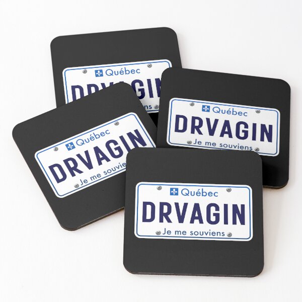 Item preview, DRVAGIN Quebec Funny Car License Plate Je Me Souviens designed and sold by Quebec-Shop.
