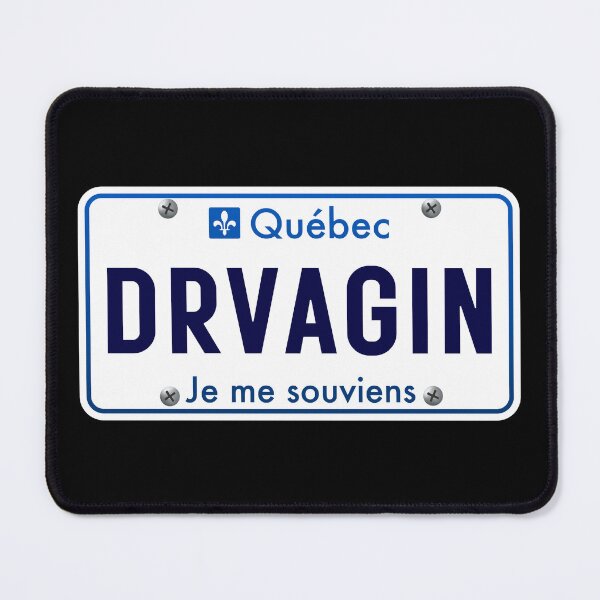 Item preview, DRVAGIN Quebec Funny Car License Plate Je Me Souviens designed and sold by Quebec-Shop.