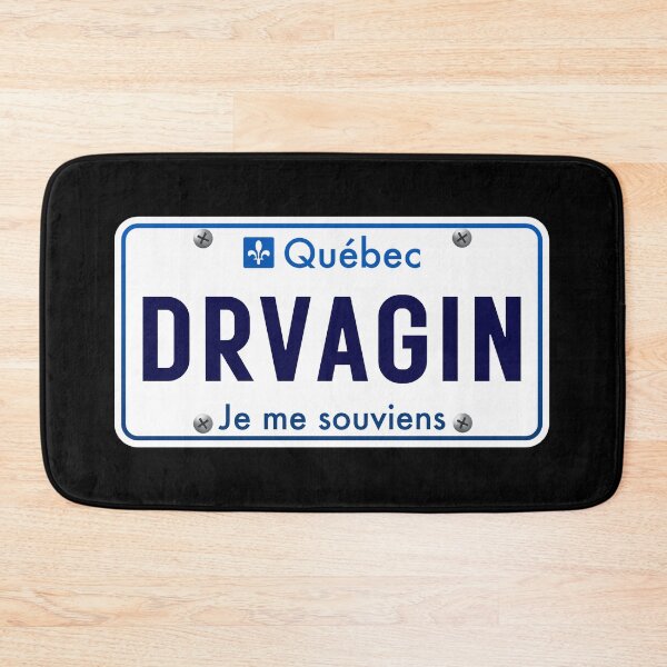 Item preview, DRVAGIN Quebec Funny Car License Plate Je Me Souviens designed and sold by Quebec-Shop.