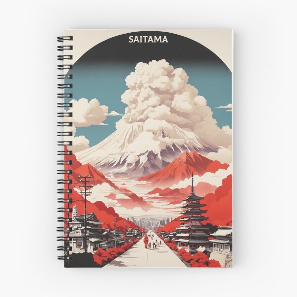 Artikelvorschau, Saitama Japan Vintage Poster Tourismus entworfen und verkauft von TravelersGems.