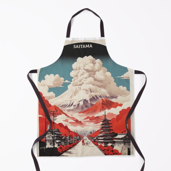 Item preview, Saitama Japan Vintage Poster Tourism designed and sold by TravelersGems.