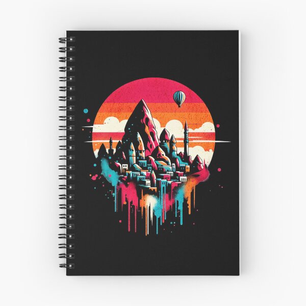 Item preview, Cappadocia Turkey Retro Design designed and sold by RedDesignSyc.