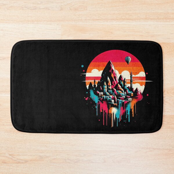 Item preview, Cappadocia Turkey Retro Design designed and sold by RedDesignSyc.