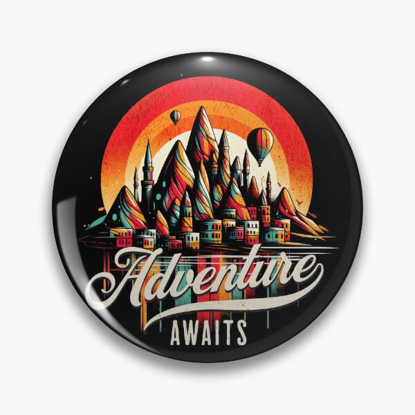 Item preview, Adventure Awaits Cappadocia Turkey Design designed and sold by RedDesignSyc.