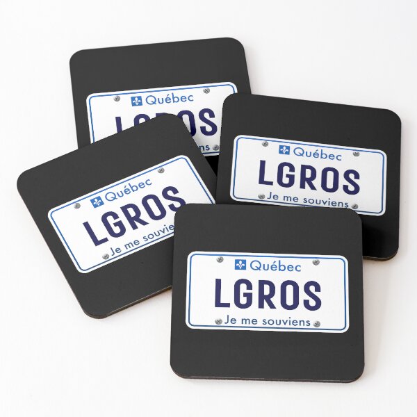 Item preview, LGROS Quebec Funny Car License Plate Je Me Souviens designed and sold by Quebec-Shop.