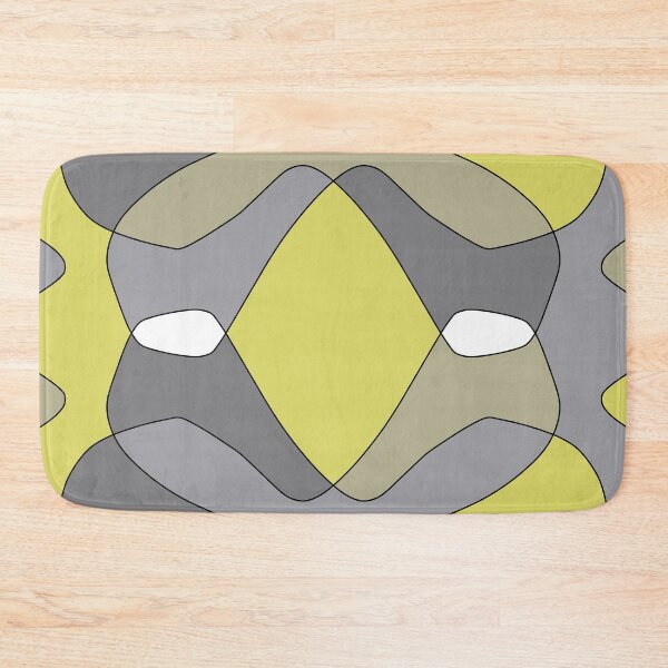 Item preview, patterns with gray and yellow tones designed and sold by azet-art.