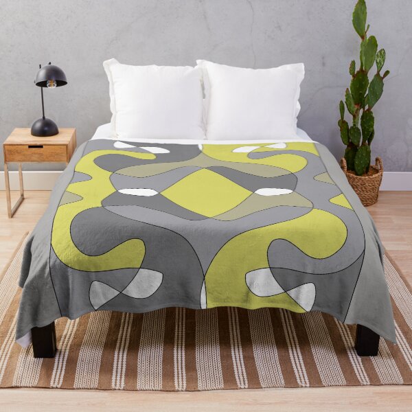 Item preview, patterns with gray and yellow tones designed and sold by azet-art.