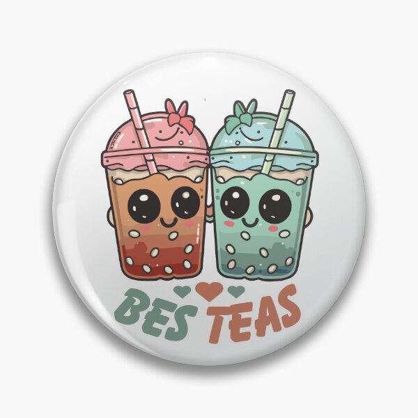 Item preview, Bes Teas Besties Cute Kawaii Bubble Tea Boba Best Friend designed and sold by DashBliss.