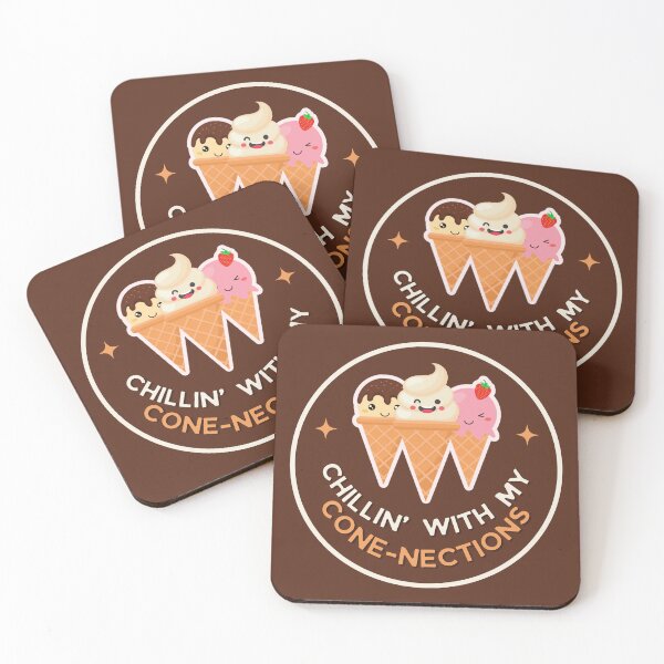 Item preview, Ice Cream - Chillin' With My Cone-nections designed and sold by Elizebeth Nacion.