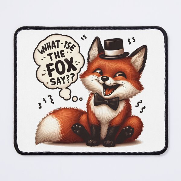 Item preview, Master of Humor: Fox with Hat and Bowtie designed and sold by HAKAN YILDIRIM.