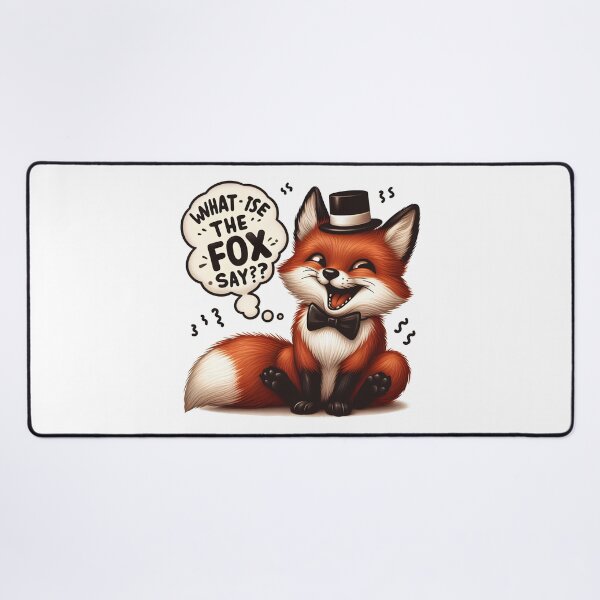Item preview, Master of Humor: Fox with Hat and Bowtie designed and sold by HAKAN YILDIRIM.