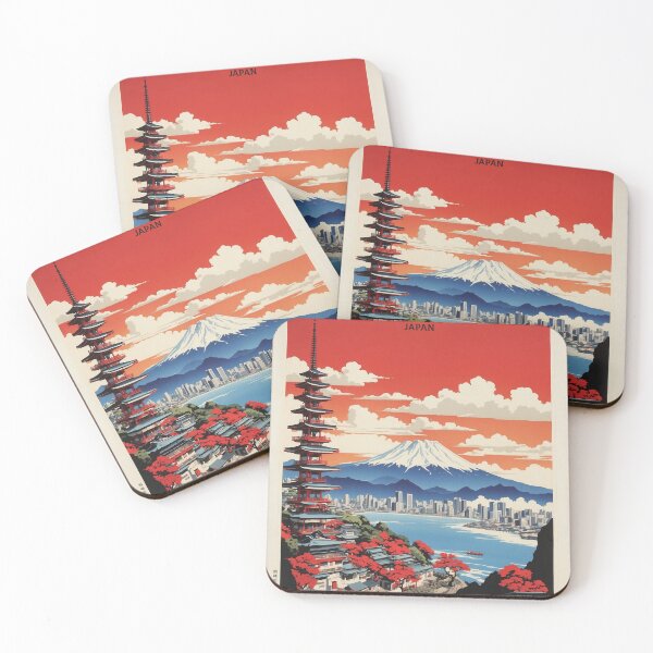 Item preview, Okazaki Japan Vintage Poster Tourism  designed and sold by TravelersGems.
