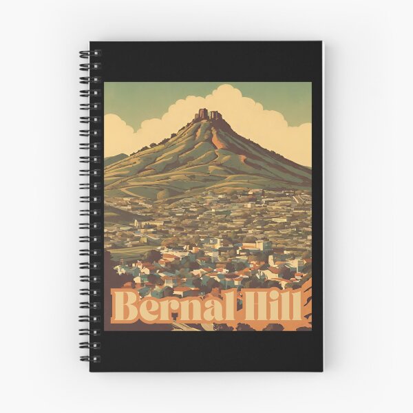 Item preview, Bernal Hill Vintage Poster designed and sold by CyberArtistOne.