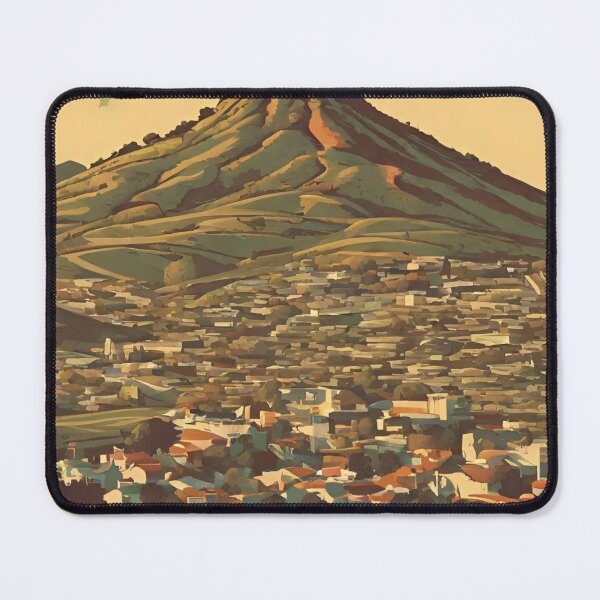 Item preview, Bernal Hill Vintage Poster designed and sold by CyberArtistOne.