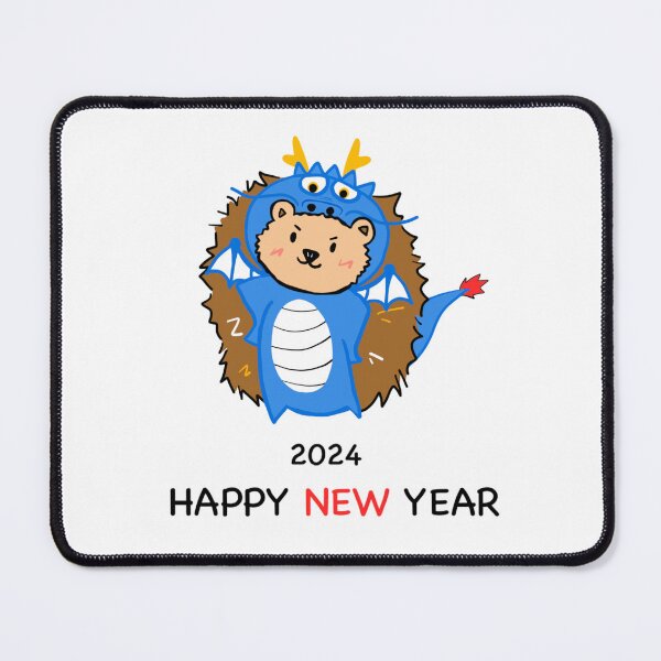 Item preview, 2024 Blue Dragon Year Hedgehog designed and sold by s-ton.