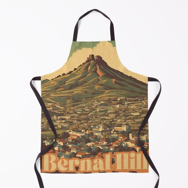 Item preview, Bernal Hill Vintage Poster designed and sold by CyberArtistOne.