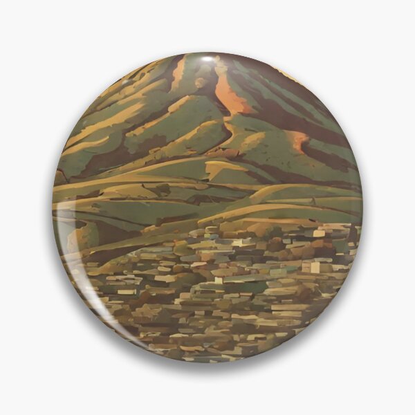 Item preview, Bernal Hill Vintage Poster designed and sold by CyberArtistOne.
