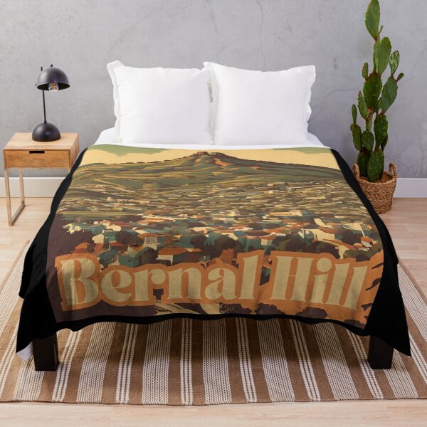 Item preview, Bernal Hill Vintage Poster designed and sold by CyberArtistOne.