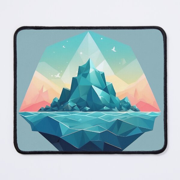 Item preview, Low Poly Ocean designed and sold by artukiyo.