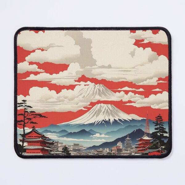 Item preview, Niigata Japan Mount Fuji Vintage Poster Tourism designed and sold by TravelersGems.